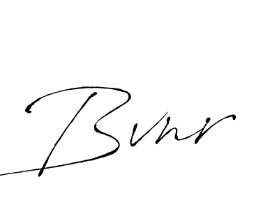 Design your own signature with our free online signature maker. With this signature software, you can create a handwritten (Antro_Vectra) signature for name Bvnr. Bvnr signature style 6 images and pictures png