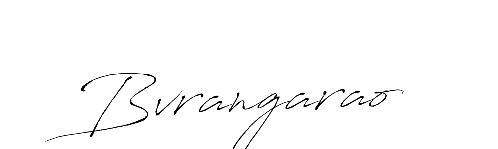 Design your own signature with our free online signature maker. With this signature software, you can create a handwritten (Antro_Vectra) signature for name Bvrangarao. Bvrangarao signature style 6 images and pictures png