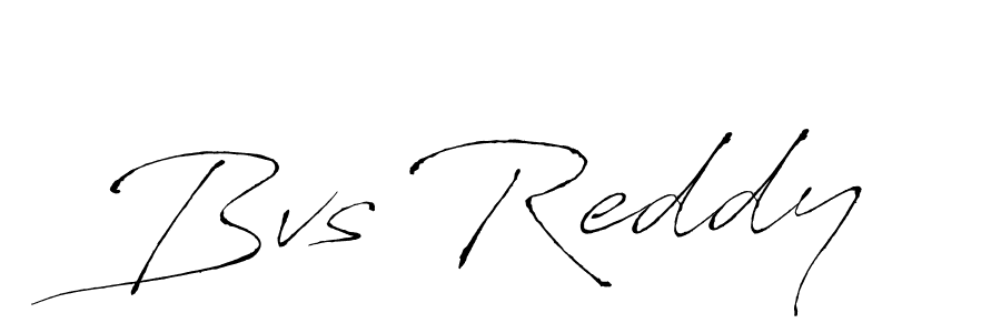 It looks lik you need a new signature style for name Bvs Reddy. Design unique handwritten (Antro_Vectra) signature with our free signature maker in just a few clicks. Bvs Reddy signature style 6 images and pictures png