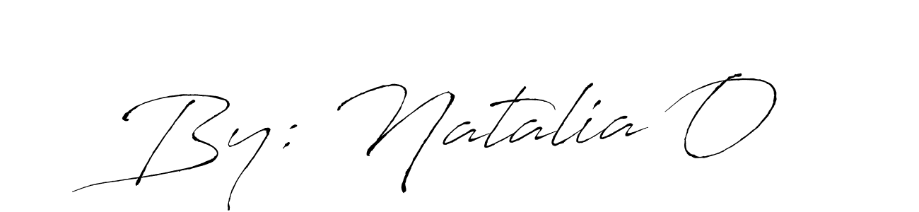 Make a beautiful signature design for name By: Natalia O. With this signature (Antro_Vectra) style, you can create a handwritten signature for free. By: Natalia O signature style 6 images and pictures png