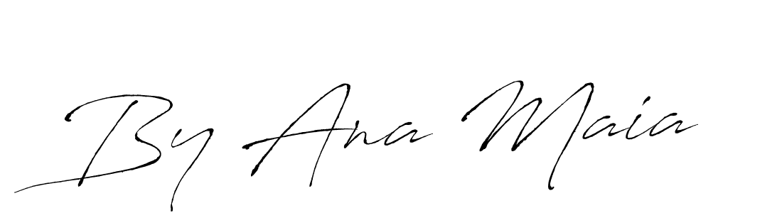 Use a signature maker to create a handwritten signature online. With this signature software, you can design (Antro_Vectra) your own signature for name By Ana Maia. By Ana Maia signature style 6 images and pictures png