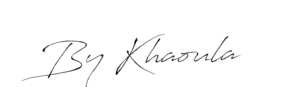 Antro_Vectra is a professional signature style that is perfect for those who want to add a touch of class to their signature. It is also a great choice for those who want to make their signature more unique. Get By Khaoula name to fancy signature for free. By Khaoula signature style 6 images and pictures png