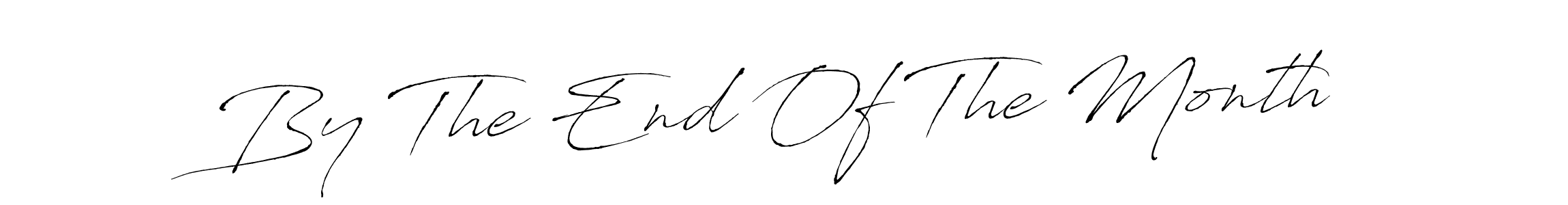 Also You can easily find your signature by using the search form. We will create By The End Of The Month name handwritten signature images for you free of cost using Antro_Vectra sign style. By The End Of The Month signature style 6 images and pictures png