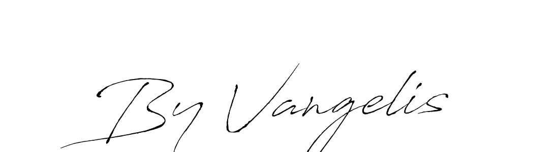 Similarly Antro_Vectra is the best handwritten signature design. Signature creator online .You can use it as an online autograph creator for name By Vangelis. By Vangelis signature style 6 images and pictures png