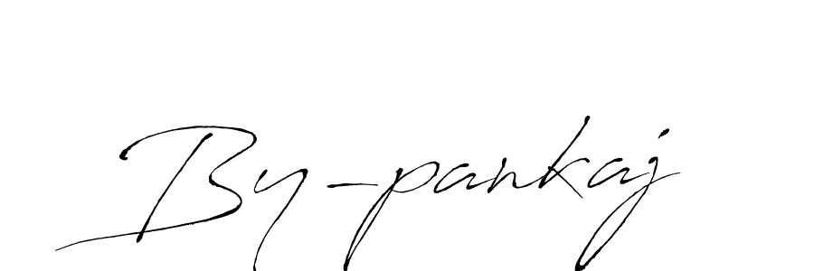 Create a beautiful signature design for name By-pankaj. With this signature (Antro_Vectra) fonts, you can make a handwritten signature for free. By-pankaj signature style 6 images and pictures png