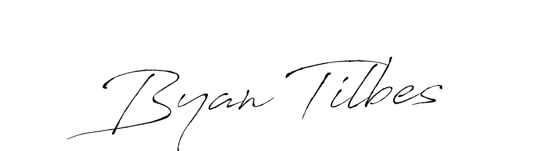 Make a short Byan Tilbes signature style. Manage your documents anywhere anytime using Antro_Vectra. Create and add eSignatures, submit forms, share and send files easily. Byan Tilbes signature style 6 images and pictures png