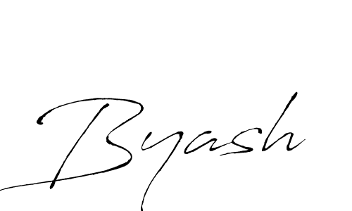 How to make Byash name signature. Use Antro_Vectra style for creating short signs online. This is the latest handwritten sign. Byash signature style 6 images and pictures png
