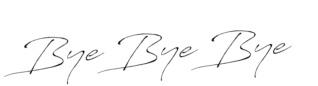 Use a signature maker to create a handwritten signature online. With this signature software, you can design (Antro_Vectra) your own signature for name Bye Bye Bye. Bye Bye Bye signature style 6 images and pictures png