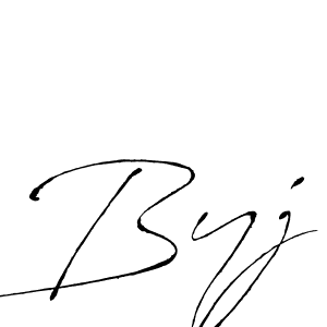 You should practise on your own different ways (Antro_Vectra) to write your name (Byj) in signature. don't let someone else do it for you. Byj signature style 6 images and pictures png
