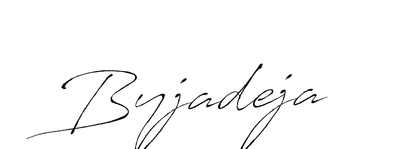 if you are searching for the best signature style for your name Byjadeja. so please give up your signature search. here we have designed multiple signature styles  using Antro_Vectra. Byjadeja signature style 6 images and pictures png
