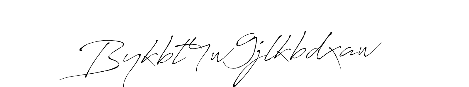 Create a beautiful signature design for name Bykbt4w9jlkbdxaw. With this signature (Antro_Vectra) fonts, you can make a handwritten signature for free. Bykbt4w9jlkbdxaw signature style 6 images and pictures png