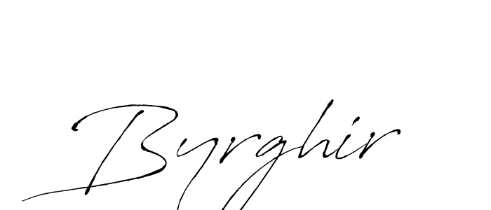 It looks lik you need a new signature style for name Byrghir. Design unique handwritten (Antro_Vectra) signature with our free signature maker in just a few clicks. Byrghir signature style 6 images and pictures png