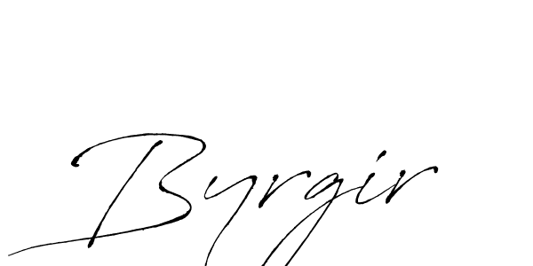 if you are searching for the best signature style for your name Byrgir. so please give up your signature search. here we have designed multiple signature styles  using Antro_Vectra. Byrgir signature style 6 images and pictures png