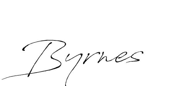 How to make Byrnes signature? Antro_Vectra is a professional autograph style. Create handwritten signature for Byrnes name. Byrnes signature style 6 images and pictures png