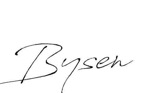 Also we have Bysen name is the best signature style. Create professional handwritten signature collection using Antro_Vectra autograph style. Bysen signature style 6 images and pictures png