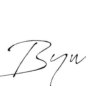 Also we have Byw name is the best signature style. Create professional handwritten signature collection using Antro_Vectra autograph style. Byw signature style 6 images and pictures png
