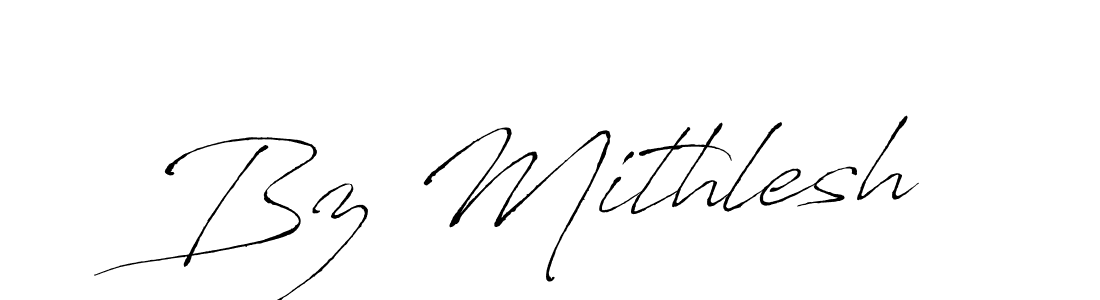 This is the best signature style for the Bz Mithlesh name. Also you like these signature font (Antro_Vectra). Mix name signature. Bz Mithlesh signature style 6 images and pictures png