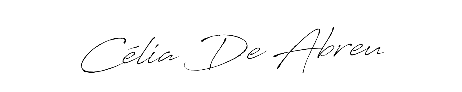 Similarly Antro_Vectra is the best handwritten signature design. Signature creator online .You can use it as an online autograph creator for name Célia De Abreu. Célia De Abreu signature style 6 images and pictures png