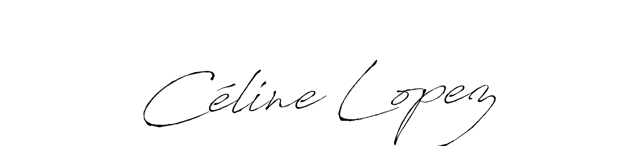 The best way (Antro_Vectra) to make a short signature is to pick only two or three words in your name. The name Céline Lopez include a total of six letters. For converting this name. Céline Lopez signature style 6 images and pictures png