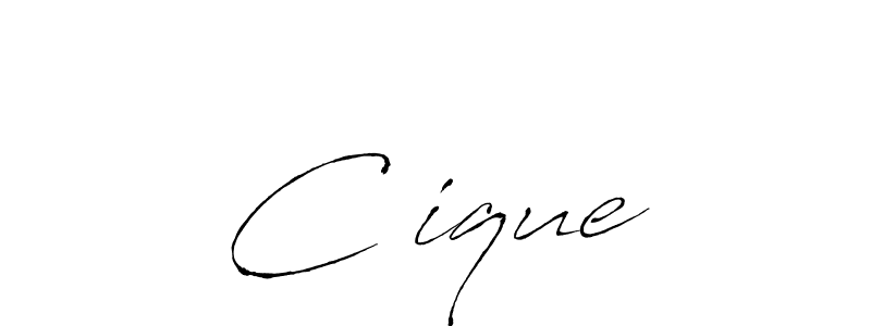 You should practise on your own different ways (Antro_Vectra) to write your name (C☆ique) in signature. don't let someone else do it for you. C☆ique signature style 6 images and pictures png