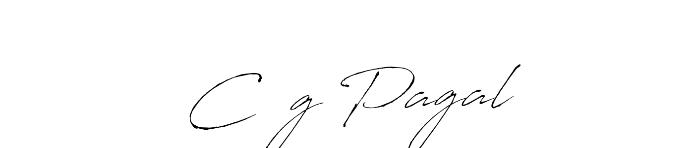 C❤️g Pagal stylish signature style. Best Handwritten Sign (Antro_Vectra) for my name. Handwritten Signature Collection Ideas for my name C❤️g Pagal. C❤️g Pagal signature style 6 images and pictures png