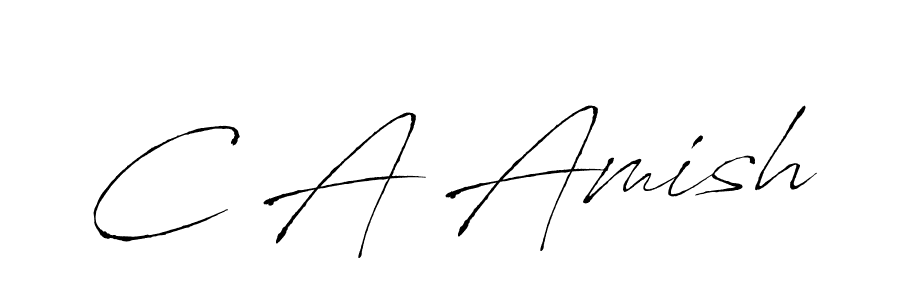 Make a beautiful signature design for name C A Amish. Use this online signature maker to create a handwritten signature for free. C A Amish signature style 6 images and pictures png