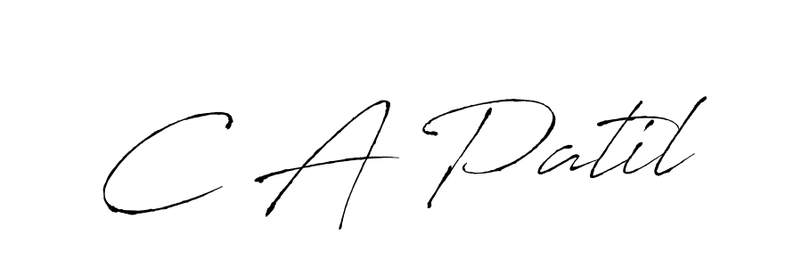 This is the best signature style for the C A Patil name. Also you like these signature font (Antro_Vectra). Mix name signature. C A Patil signature style 6 images and pictures png