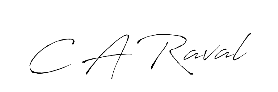 Also we have C A Raval name is the best signature style. Create professional handwritten signature collection using Antro_Vectra autograph style. C A Raval signature style 6 images and pictures png