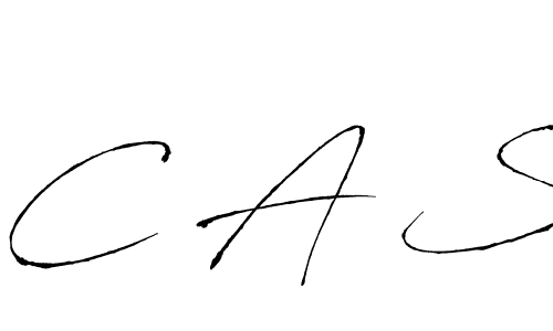 How to make C A S name signature. Use Antro_Vectra style for creating short signs online. This is the latest handwritten sign. C A S signature style 6 images and pictures png