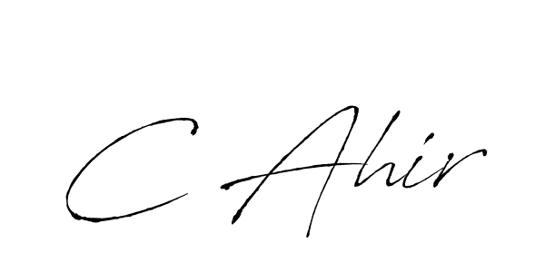 See photos of C Ahir official signature by Spectra . Check more albums & portfolios. Read reviews & check more about Antro_Vectra font. C Ahir signature style 6 images and pictures png