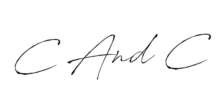 if you are searching for the best signature style for your name C And C. so please give up your signature search. here we have designed multiple signature styles  using Antro_Vectra. C And C signature style 6 images and pictures png