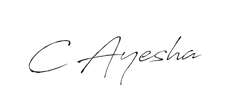 if you are searching for the best signature style for your name C Ayesha. so please give up your signature search. here we have designed multiple signature styles  using Antro_Vectra. C Ayesha signature style 6 images and pictures png