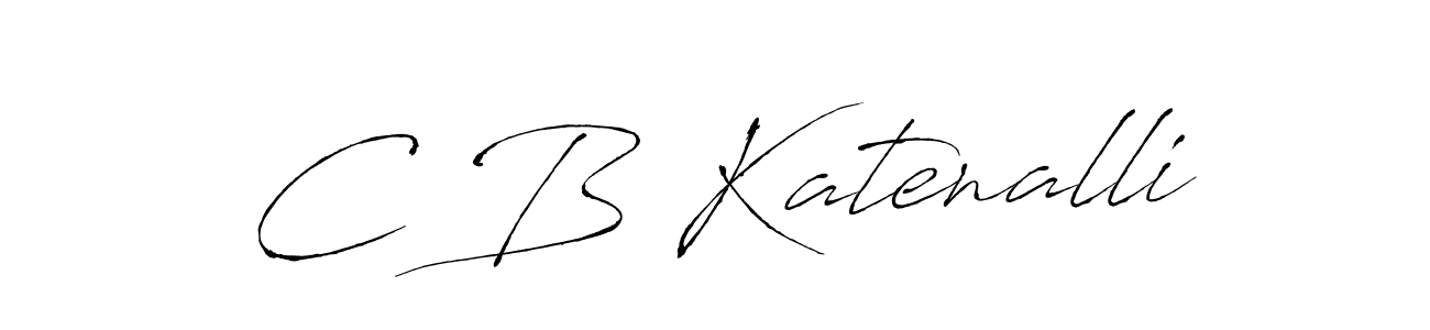 Also You can easily find your signature by using the search form. We will create C B Katenalli name handwritten signature images for you free of cost using Antro_Vectra sign style. C B Katenalli signature style 6 images and pictures png