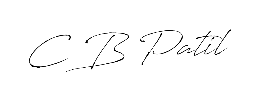 The best way (Antro_Vectra) to make a short signature is to pick only two or three words in your name. The name C B Patil include a total of six letters. For converting this name. C B Patil signature style 6 images and pictures png