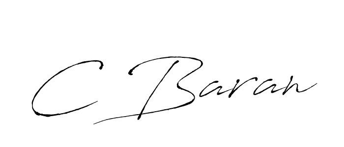 C Baran stylish signature style. Best Handwritten Sign (Antro_Vectra) for my name. Handwritten Signature Collection Ideas for my name C Baran. C Baran signature style 6 images and pictures png