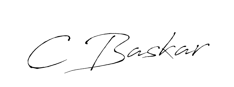 Also we have C Baskar name is the best signature style. Create professional handwritten signature collection using Antro_Vectra autograph style. C Baskar signature style 6 images and pictures png