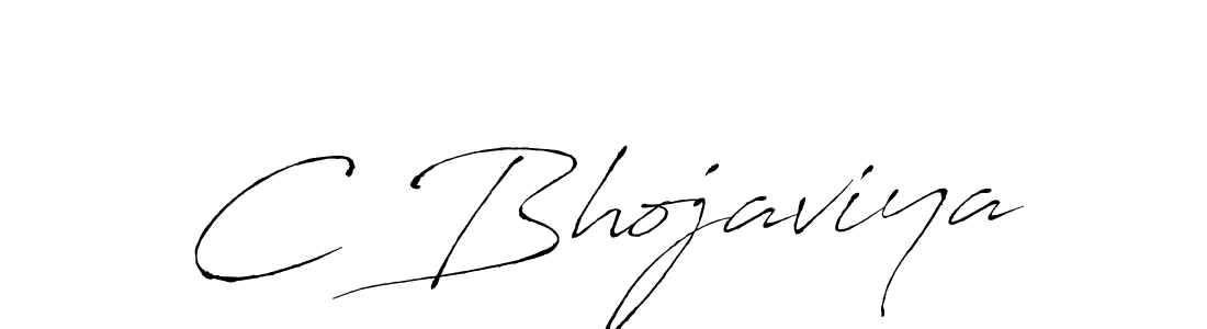 C Bhojaviya stylish signature style. Best Handwritten Sign (Antro_Vectra) for my name. Handwritten Signature Collection Ideas for my name C Bhojaviya. C Bhojaviya signature style 6 images and pictures png