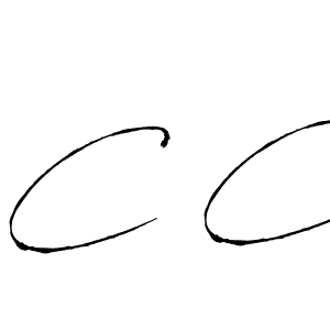You should practise on your own different ways (Antro_Vectra) to write your name (C C) in signature. don't let someone else do it for you. C C signature style 6 images and pictures png