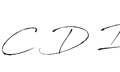 Best and Professional Signature Style for C D I. Antro_Vectra Best Signature Style Collection. C D I signature style 6 images and pictures png