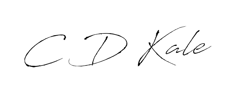 Design your own signature with our free online signature maker. With this signature software, you can create a handwritten (Antro_Vectra) signature for name C D Kale. C D Kale signature style 6 images and pictures png