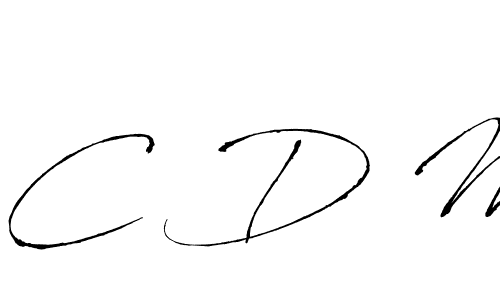 Use a signature maker to create a handwritten signature online. With this signature software, you can design (Antro_Vectra) your own signature for name C D M. C D M signature style 6 images and pictures png