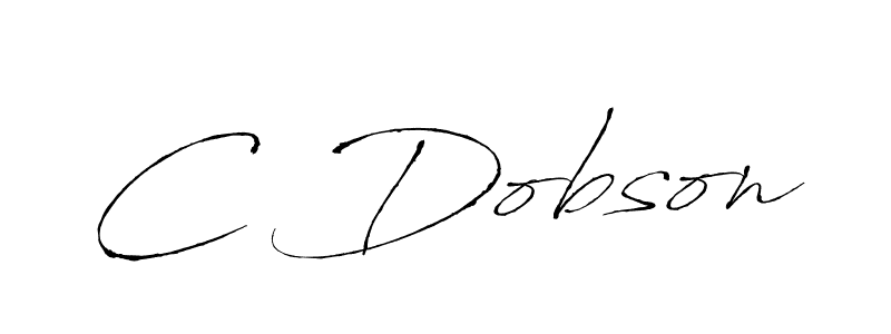 The best way (Antro_Vectra) to make a short signature is to pick only two or three words in your name. The name C Dobson include a total of six letters. For converting this name. C Dobson signature style 6 images and pictures png