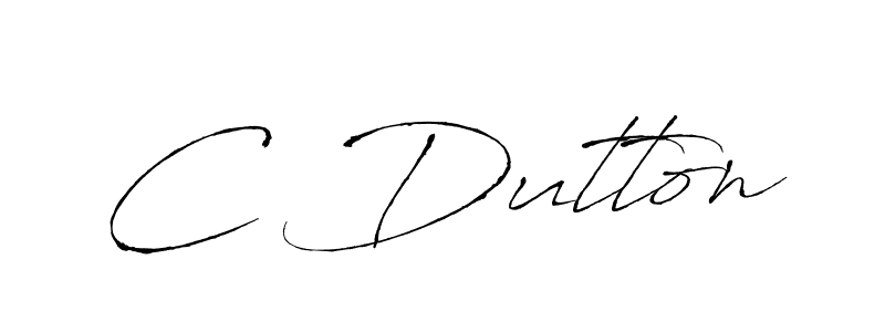 Also we have C Dutton name is the best signature style. Create professional handwritten signature collection using Antro_Vectra autograph style. C Dutton signature style 6 images and pictures png