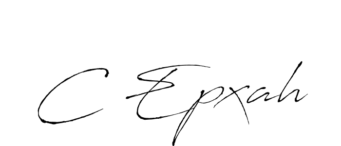 Make a beautiful signature design for name C Epxah. Use this online signature maker to create a handwritten signature for free. C Epxah signature style 6 images and pictures png