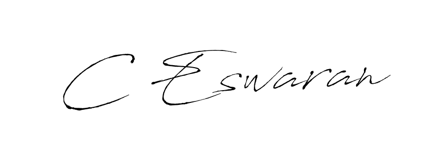 Antro_Vectra is a professional signature style that is perfect for those who want to add a touch of class to their signature. It is also a great choice for those who want to make their signature more unique. Get C Eswaran name to fancy signature for free. C Eswaran signature style 6 images and pictures png
