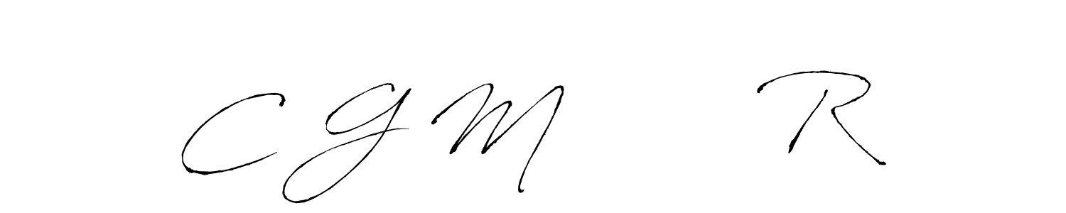 It looks lik you need a new signature style for name C G M        R . Design unique handwritten (Antro_Vectra) signature with our free signature maker in just a few clicks. C G M        R  signature style 6 images and pictures png