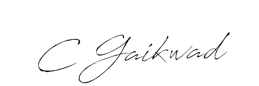 Also we have C Gaikwad name is the best signature style. Create professional handwritten signature collection using Antro_Vectra autograph style. C Gaikwad signature style 6 images and pictures png
