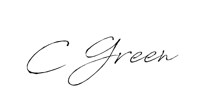 Also we have C Green name is the best signature style. Create professional handwritten signature collection using Antro_Vectra autograph style. C Green signature style 6 images and pictures png