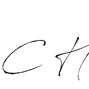 How to make C H name signature. Use Antro_Vectra style for creating short signs online. This is the latest handwritten sign. C H signature style 6 images and pictures png