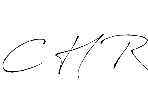 Best and Professional Signature Style for C H R. Antro_Vectra Best Signature Style Collection. C H R signature style 6 images and pictures png